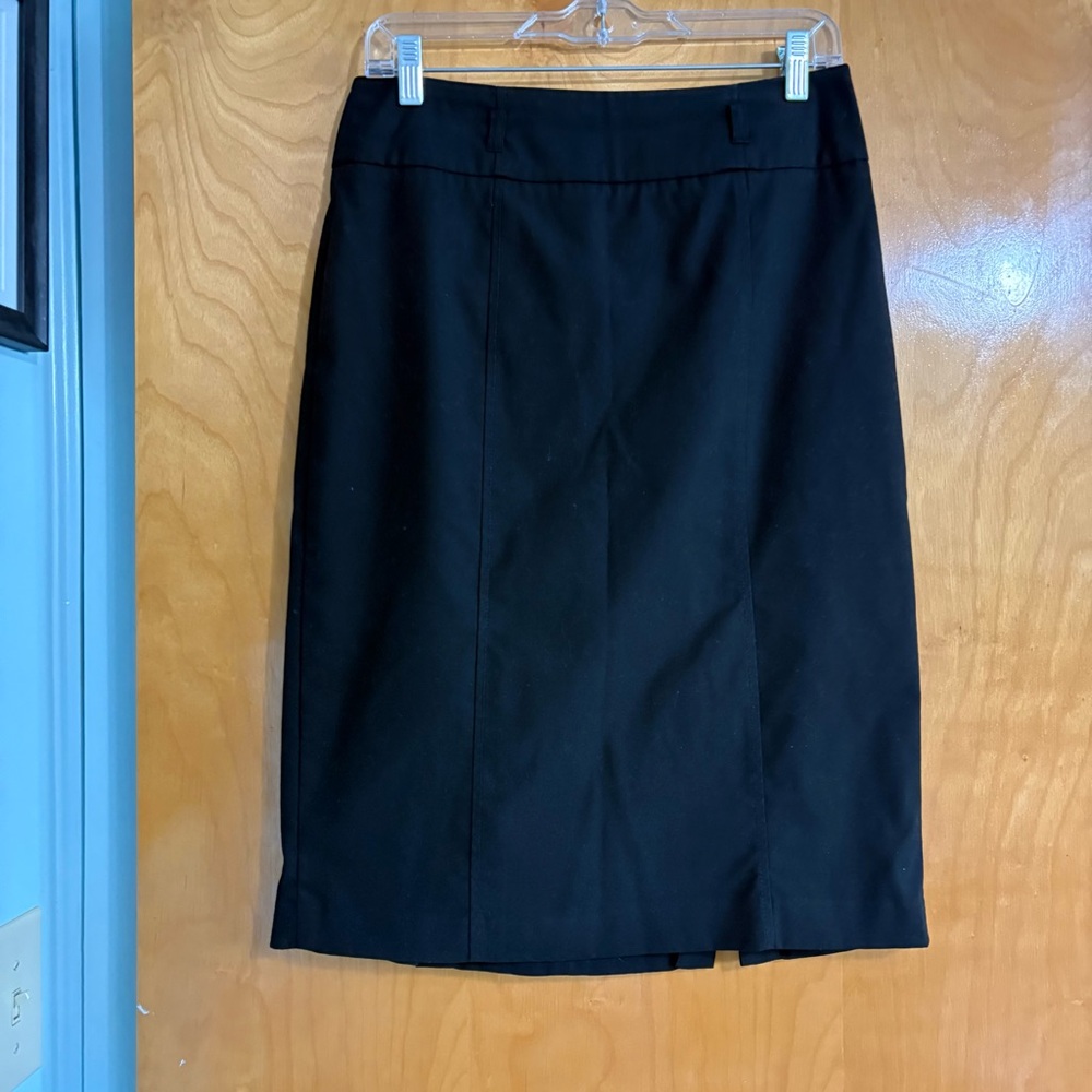 Classic Black Pencil Skirt